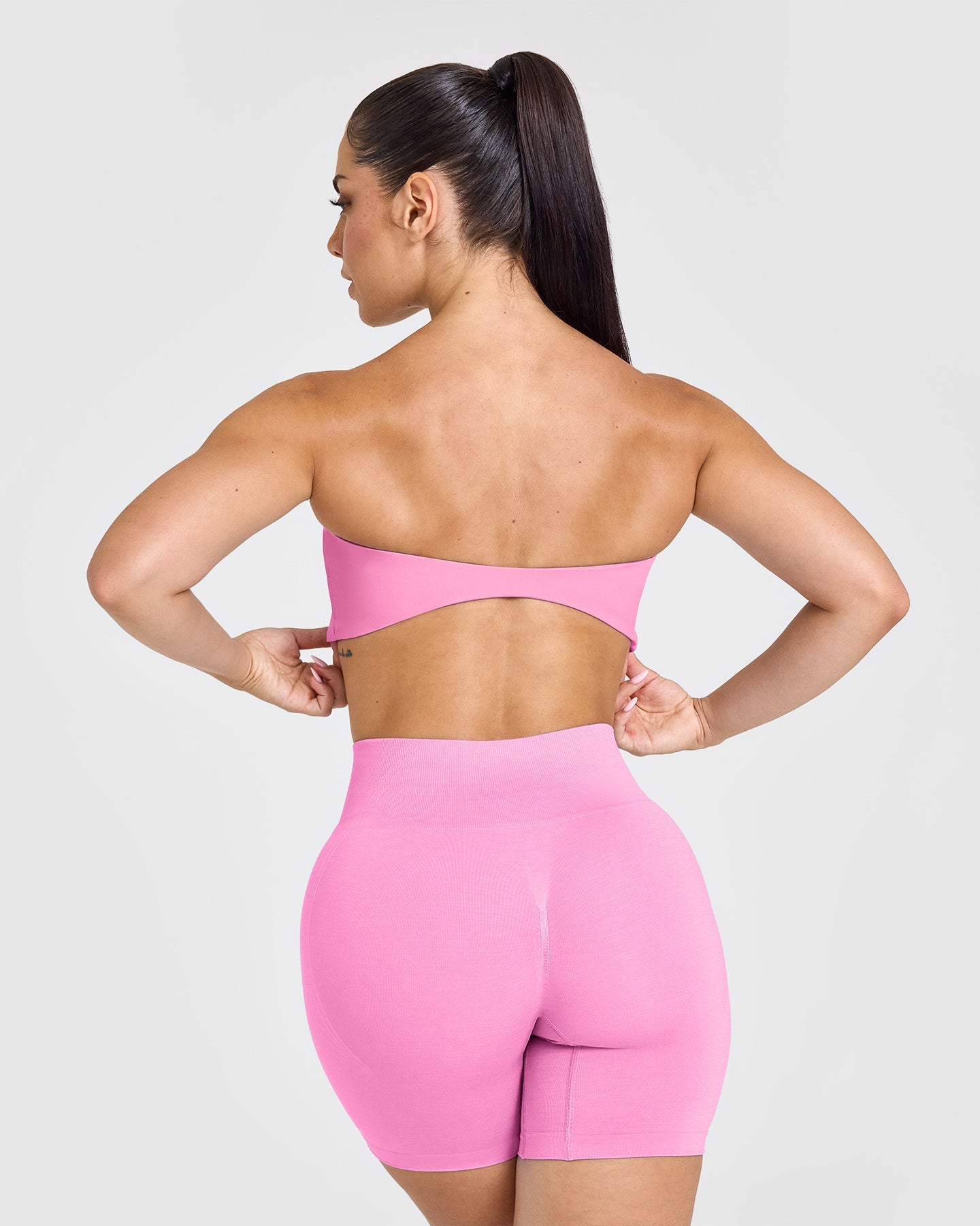 UnifiedMove Micro Bandeau Bralette | Power Pink - Image 2