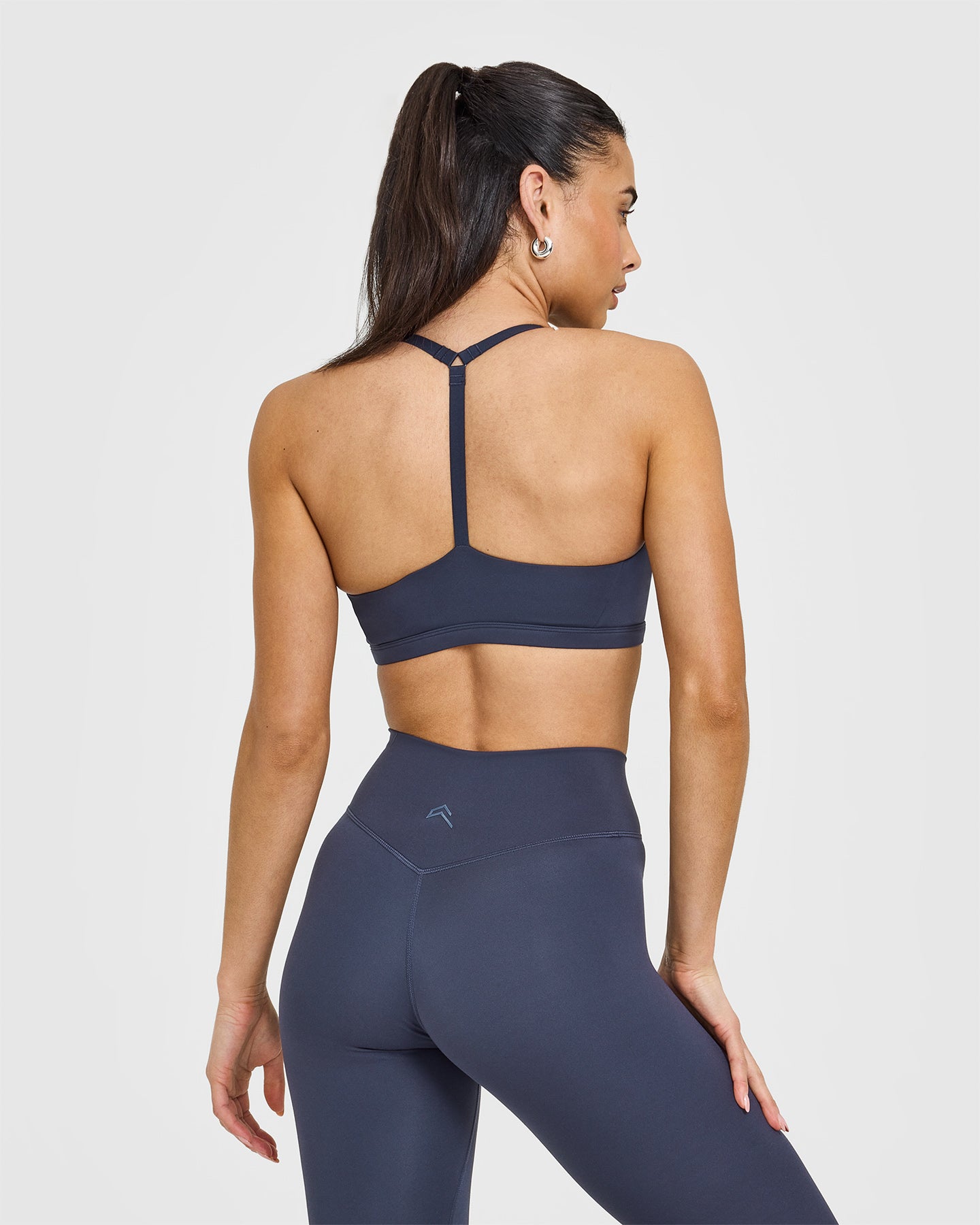 Timeless Square Neck Sports Bra | True Blue - Image 2