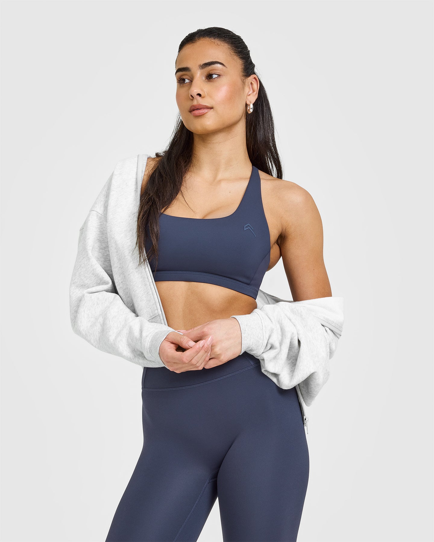 Timeless Square Neck Sports Bra | True Blue - Image 6