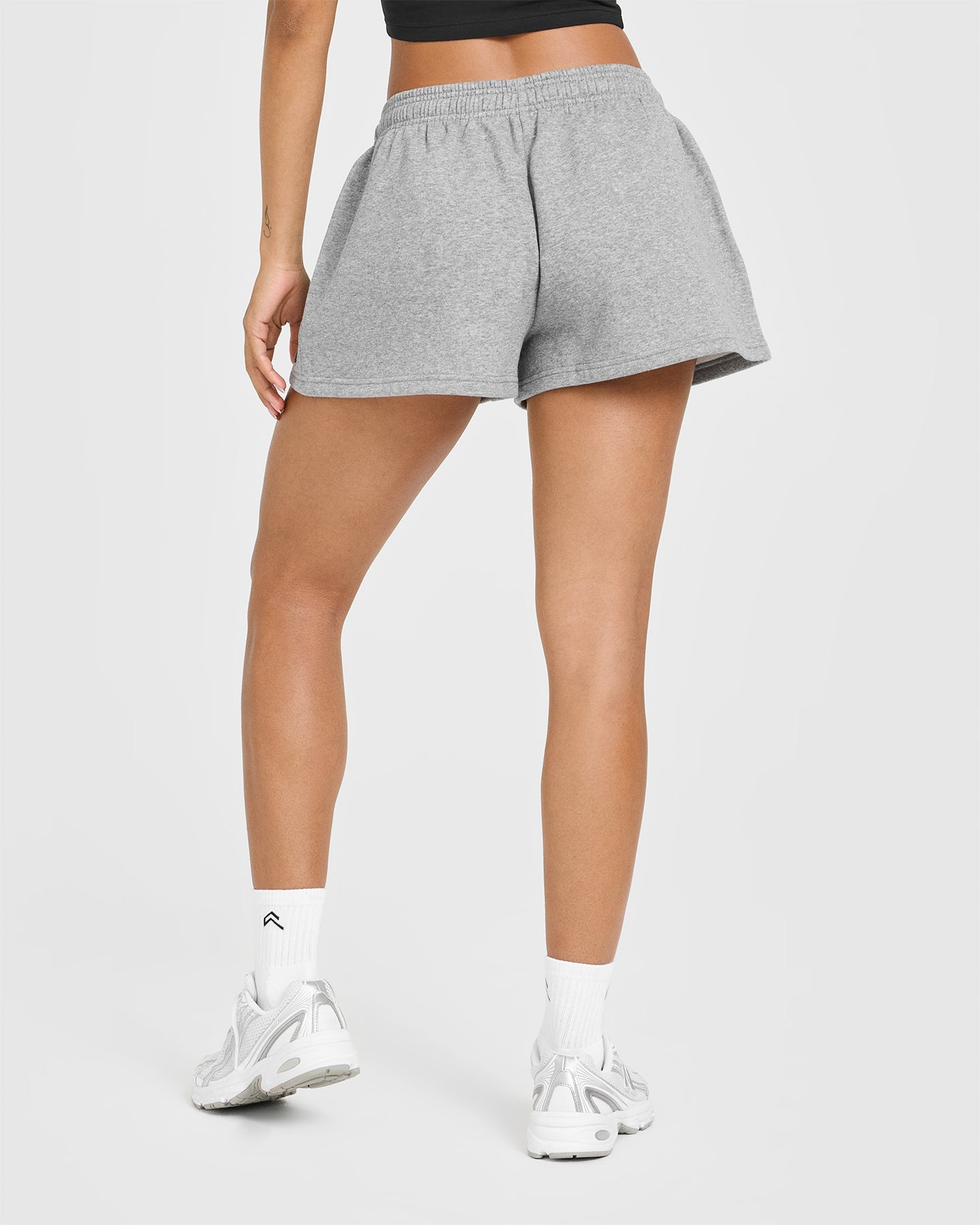Foundations Oversized Oner 25 Shorts | Charcoal Marl - Image 2