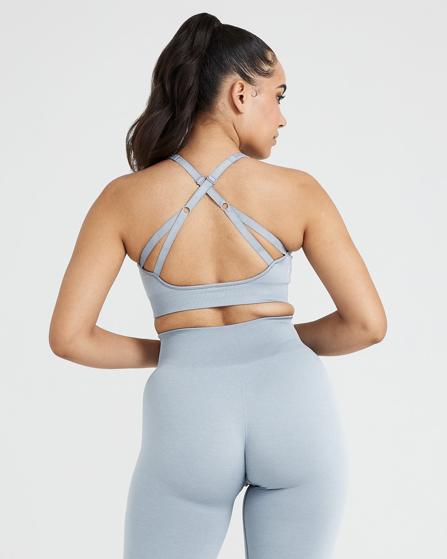 Classic Seamless 2.0 Bralette | Smoke Grey Marl - Image 2