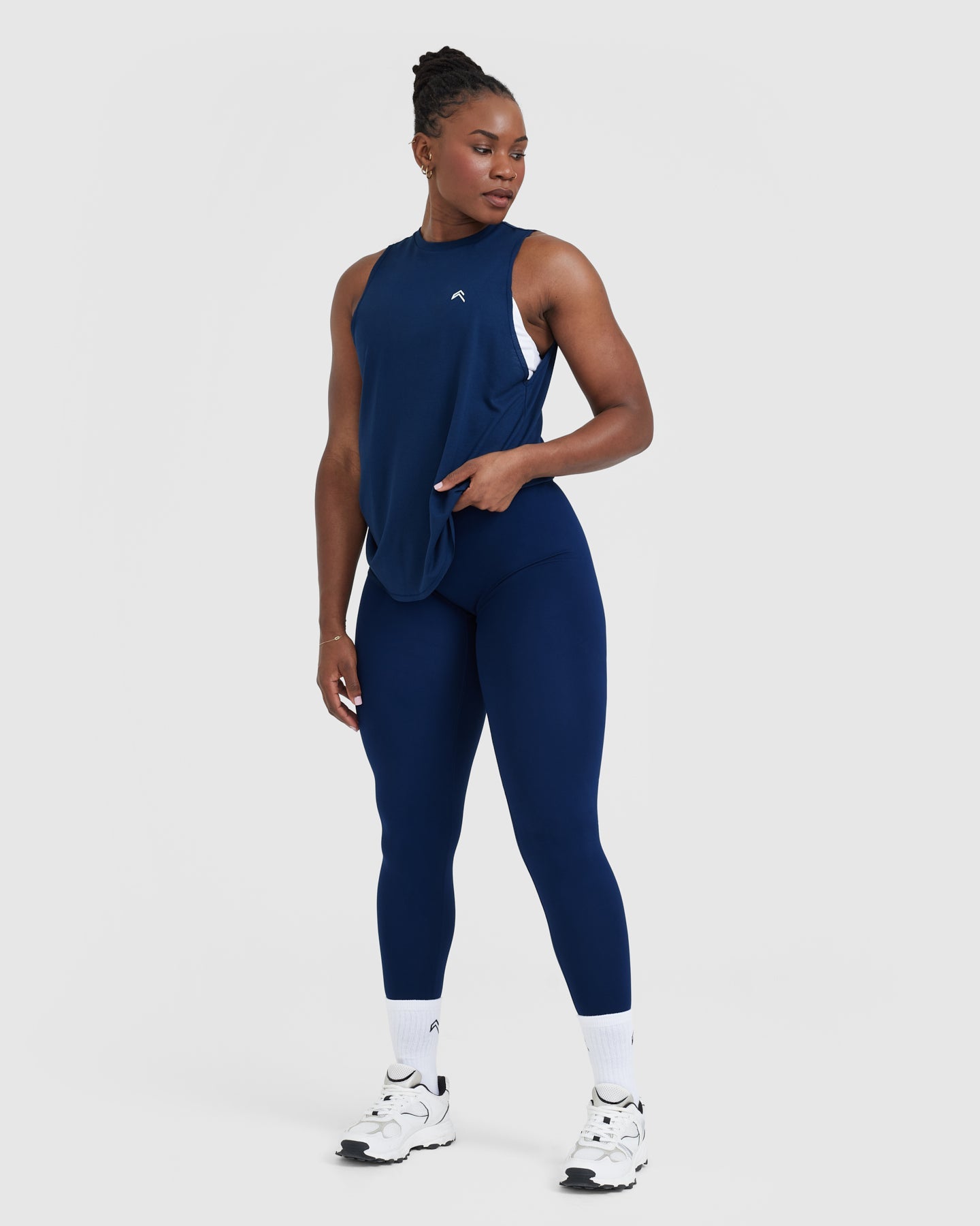Go To Muscle Vest | Midnight Blue - Image 3