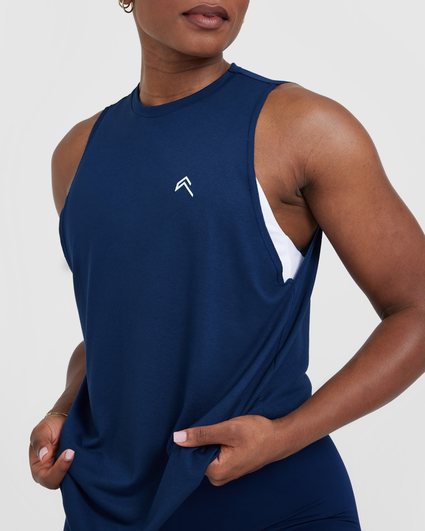 Go To Muscle Vest | Midnight Blue - Image 4