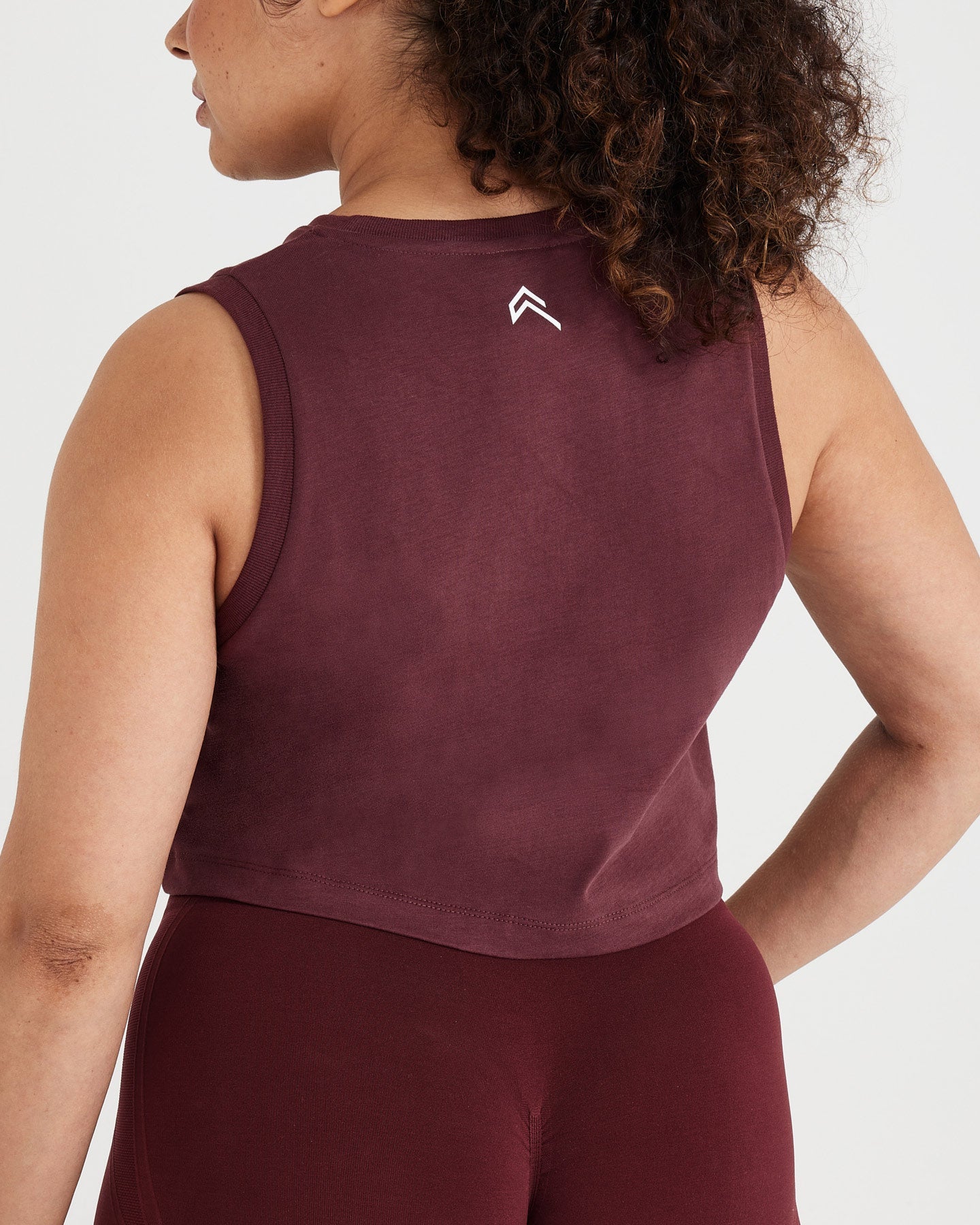 Graphic Jersey Tank | Washed Rosewood - Image 5