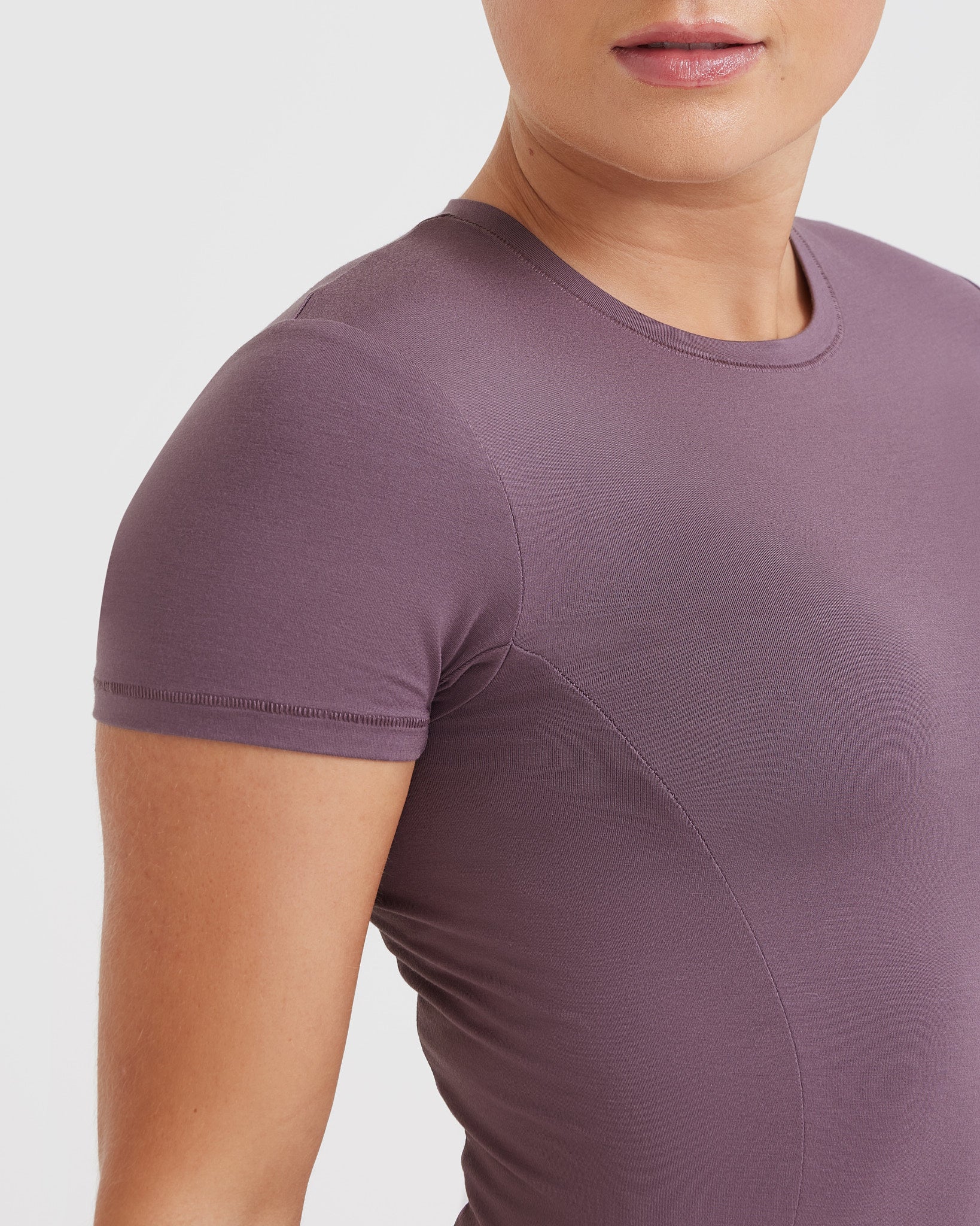 Mellow Soft Short Sleeve T-Shirt | Vintage Purple - Image 4