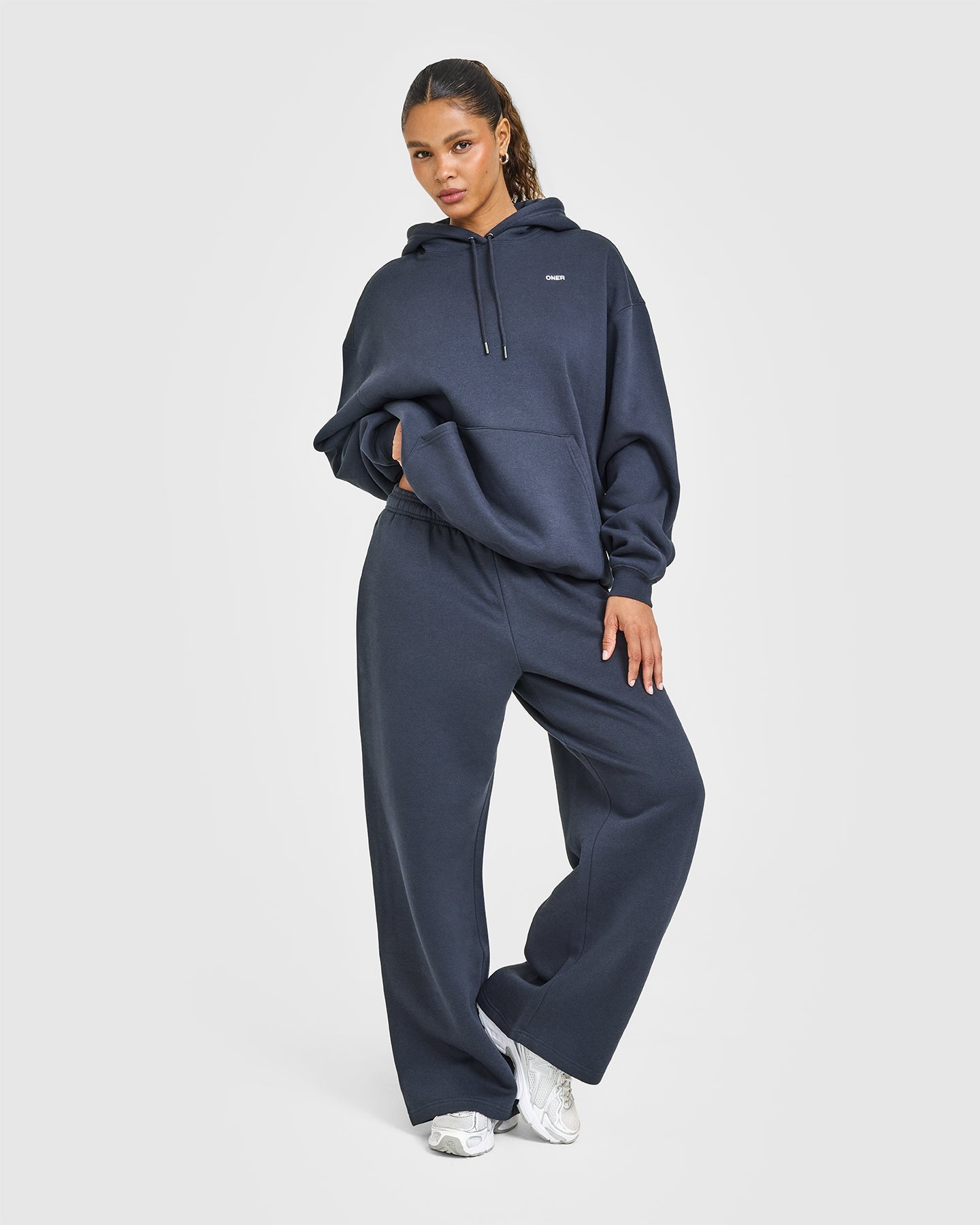 Foundations Oversized Hoodie | True Blue - Image 2