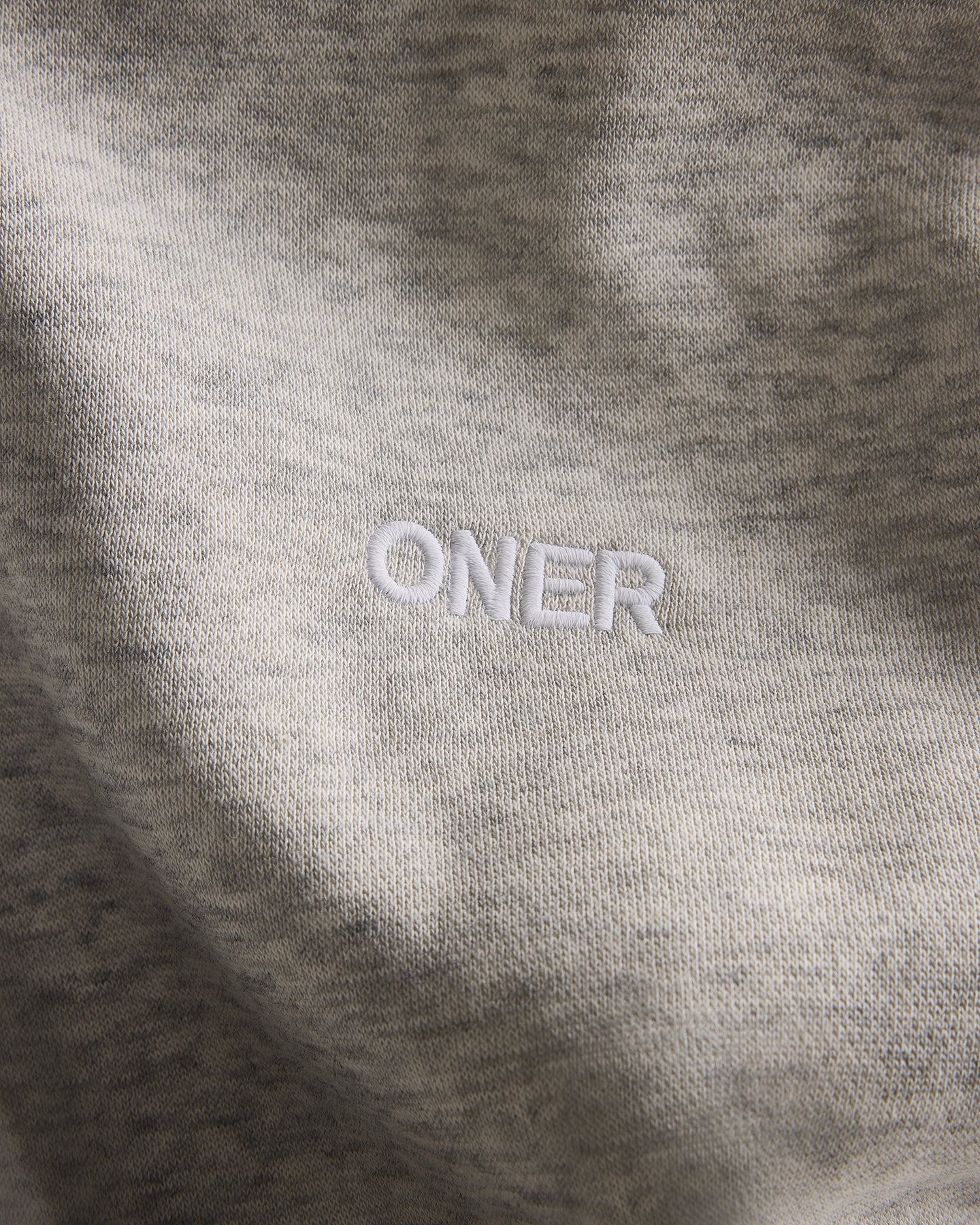 Foundations Cosy Oversized Zip Through Hoodie | Light Grey Marl - Image 5