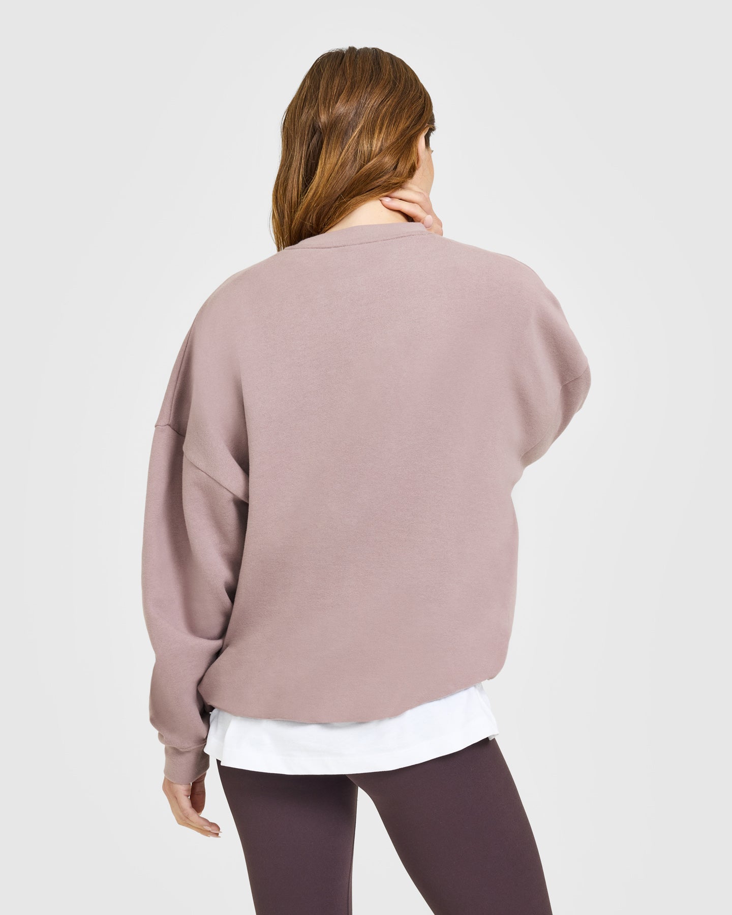 Mid Weight Sweatshirt | Dusty Purple - Image 6