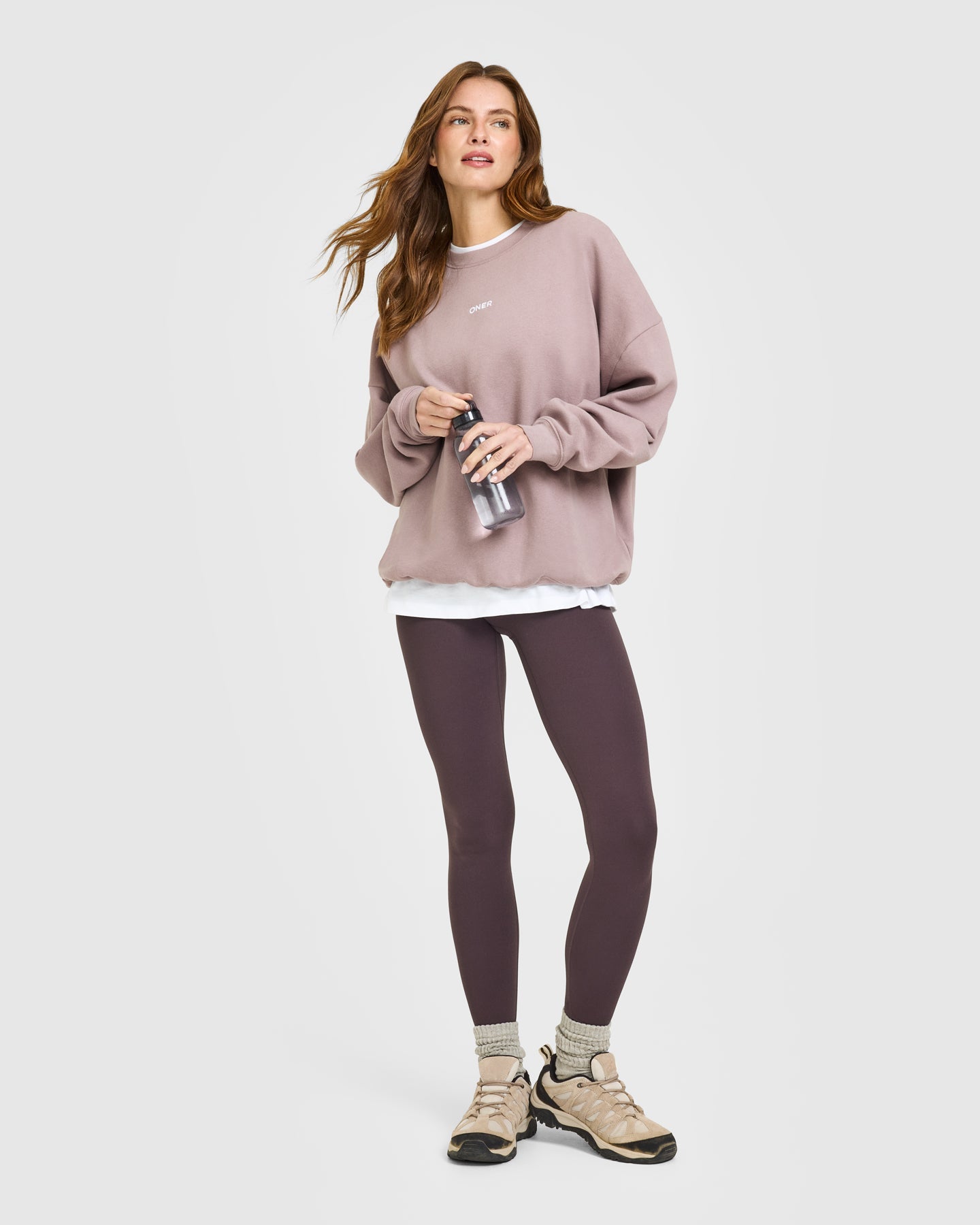 Mid Weight Sweatshirt | Dusty Purple - Image 2