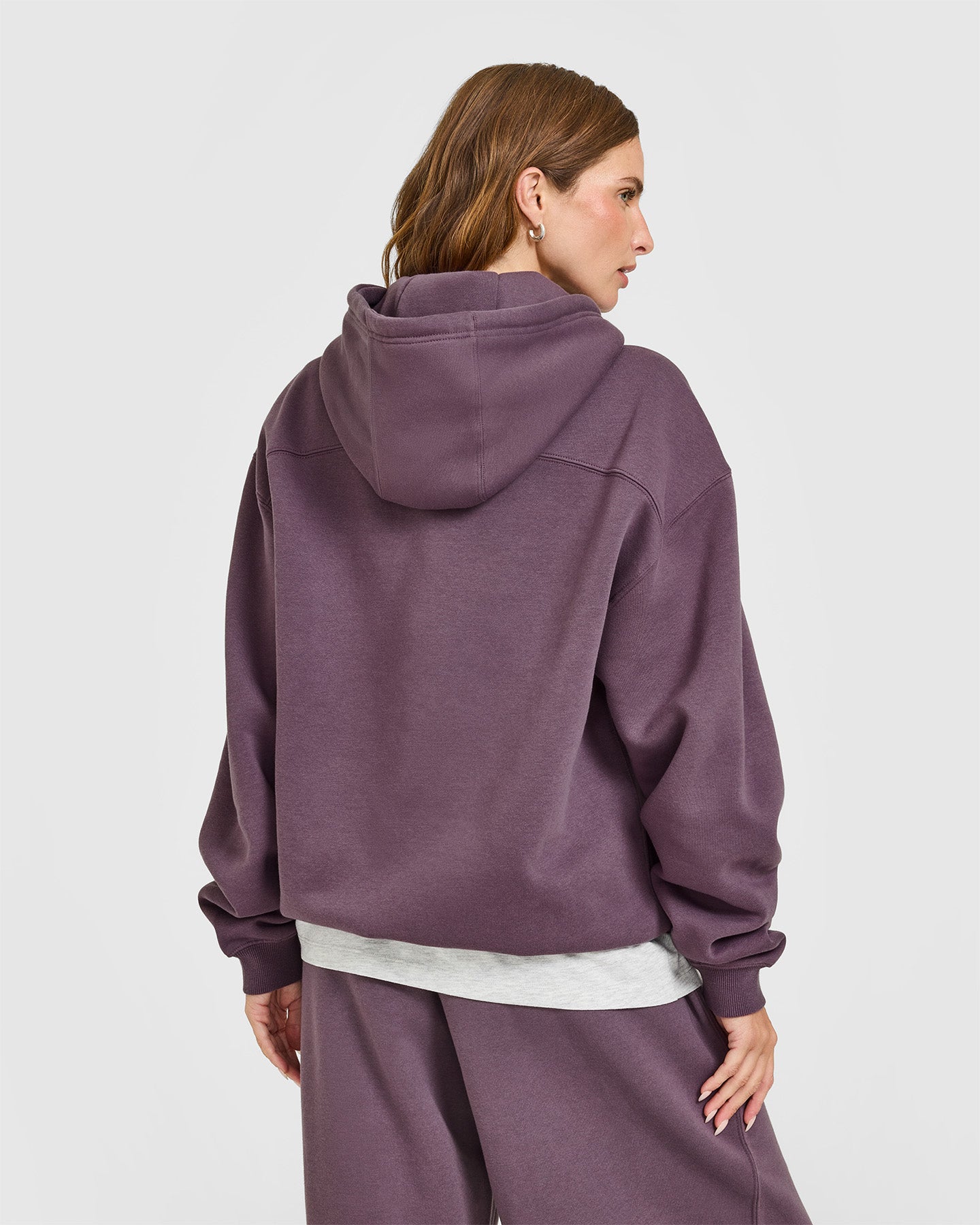Foundations Oversized Hoodie | Vintage Purple - Image 2