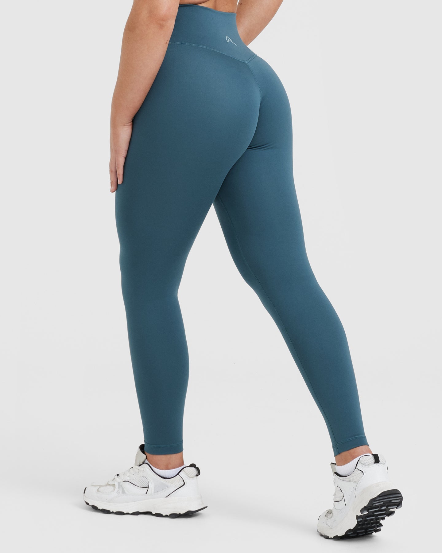 Timeless High Waisted Leggings | Lake Blue - Image 2