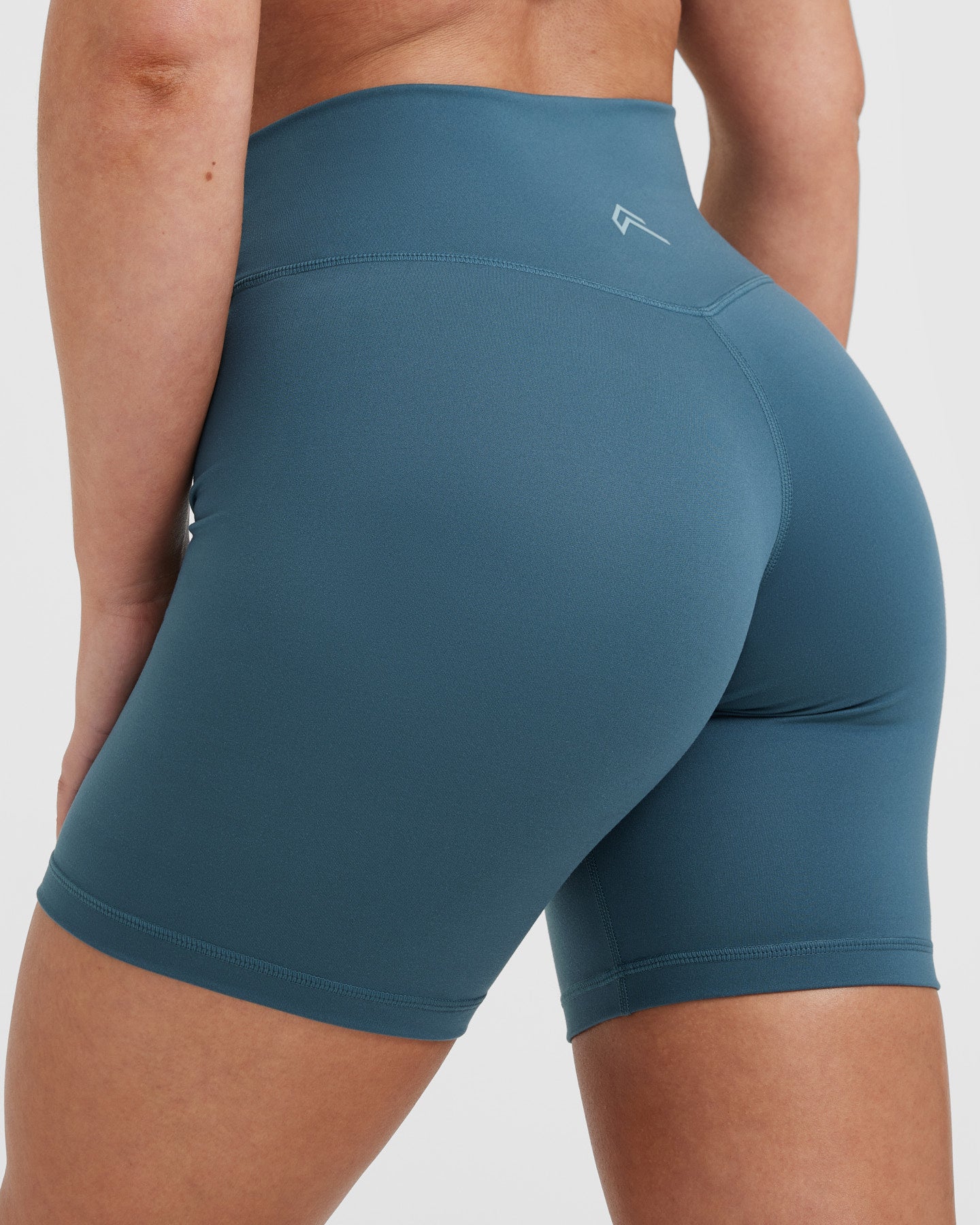 Timeless High Waisted Shorts 6" | Lake Blue - Image 5