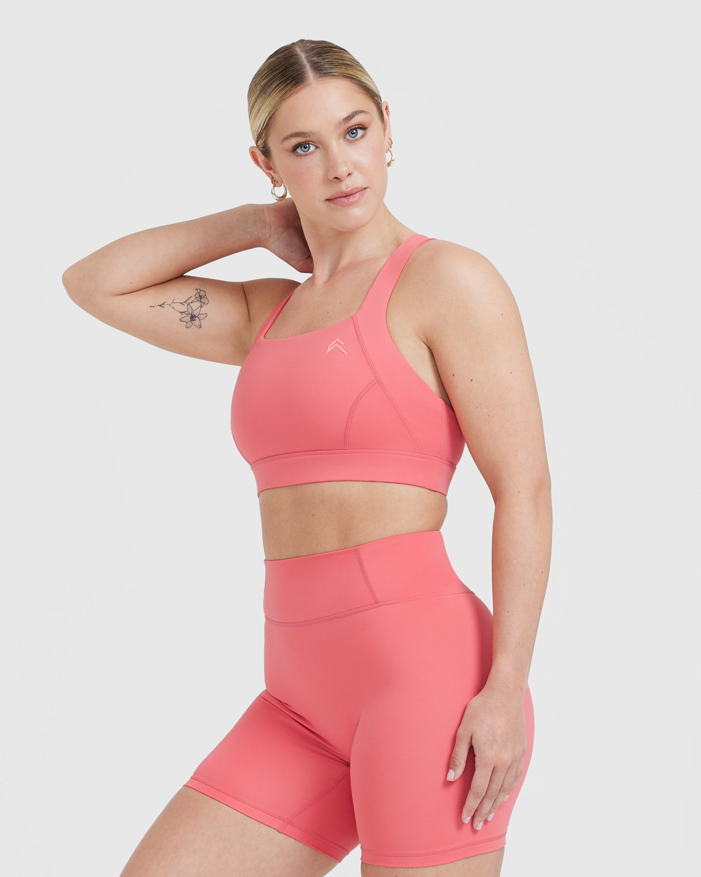 Timeless Wide Strap Sports Bra | Amplify Pink - Image 3